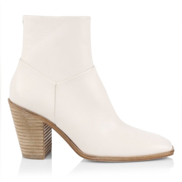 rag & bone Shoes - rag & bone
Axel Square-Toe Leather Ankle Boots